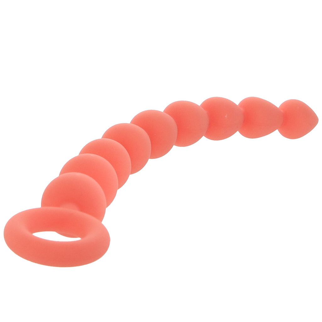 S&M Peaches 'n CreaMe Silicone Anal Beads Anal Sex Toys > Anal Beads