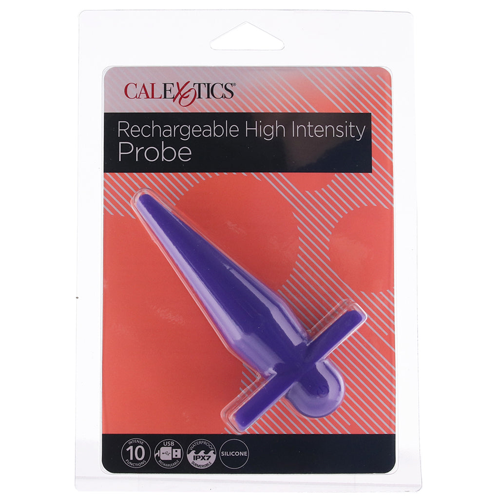 Rechargeable High Intensity Anal Probe in Purple Anal Sex Toys > Butt Plugs