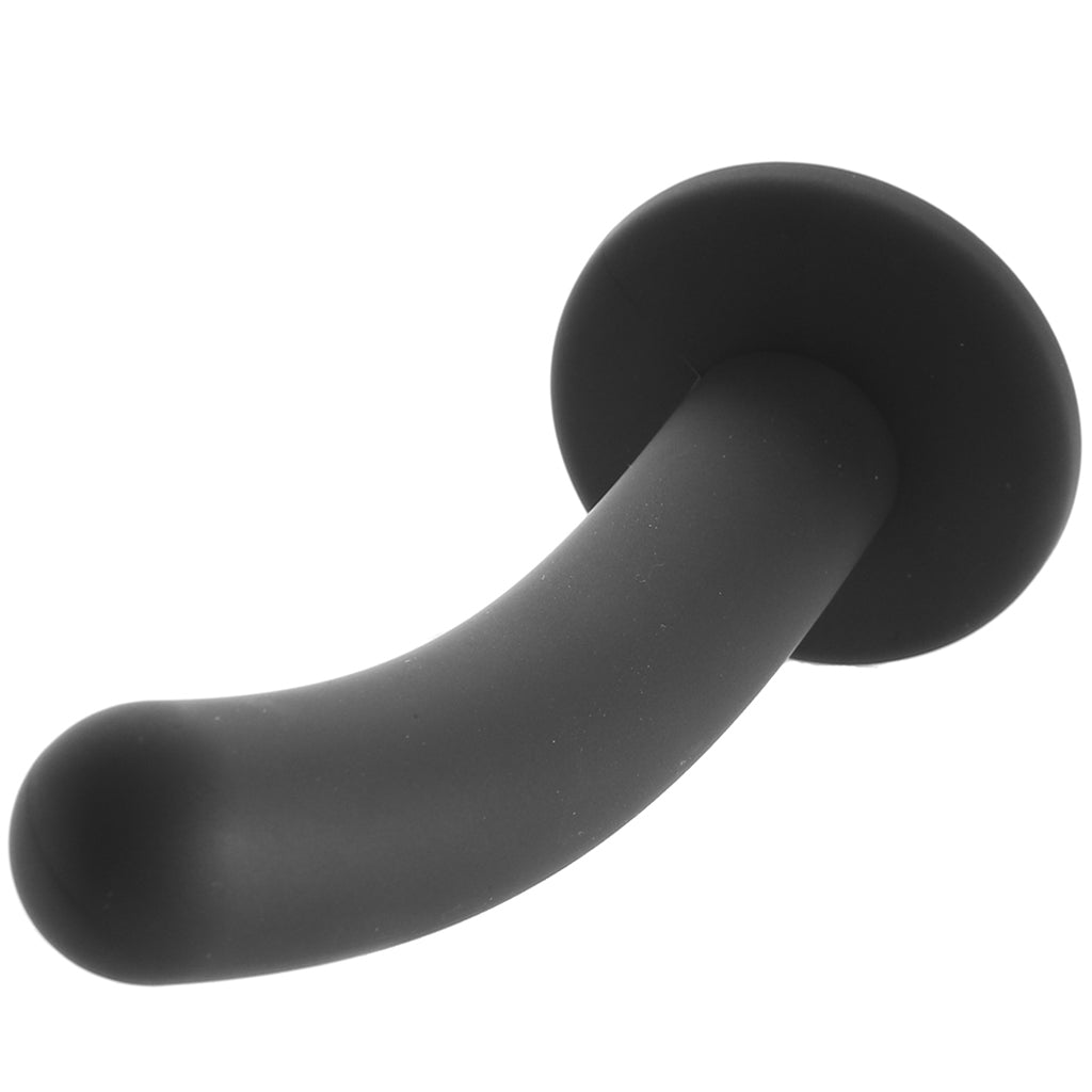 Silicone Pegging Probe in Black Anal Sex Toys > Anal Starter Toys