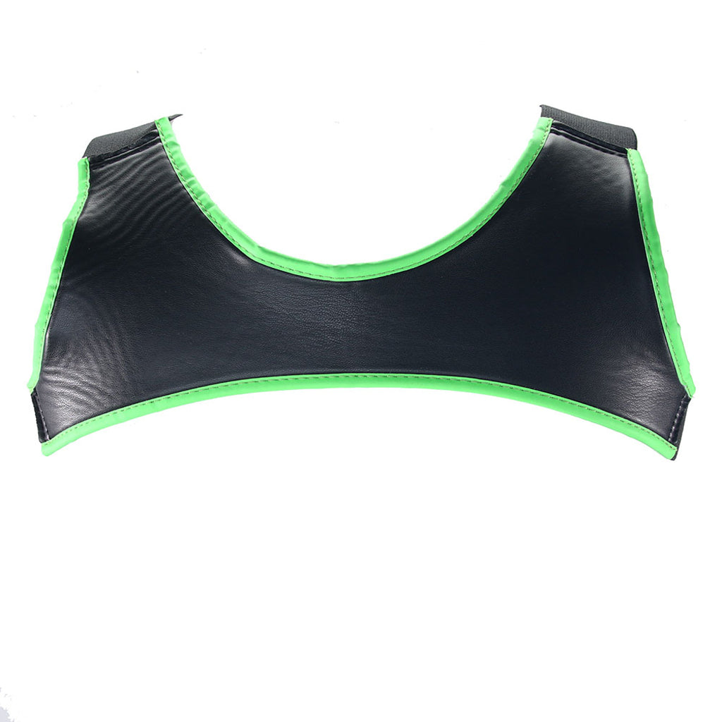 Ouch! Glow In The Dark Neoprene Harness /XL Bondage and Fetish > Men's Bondage Wear