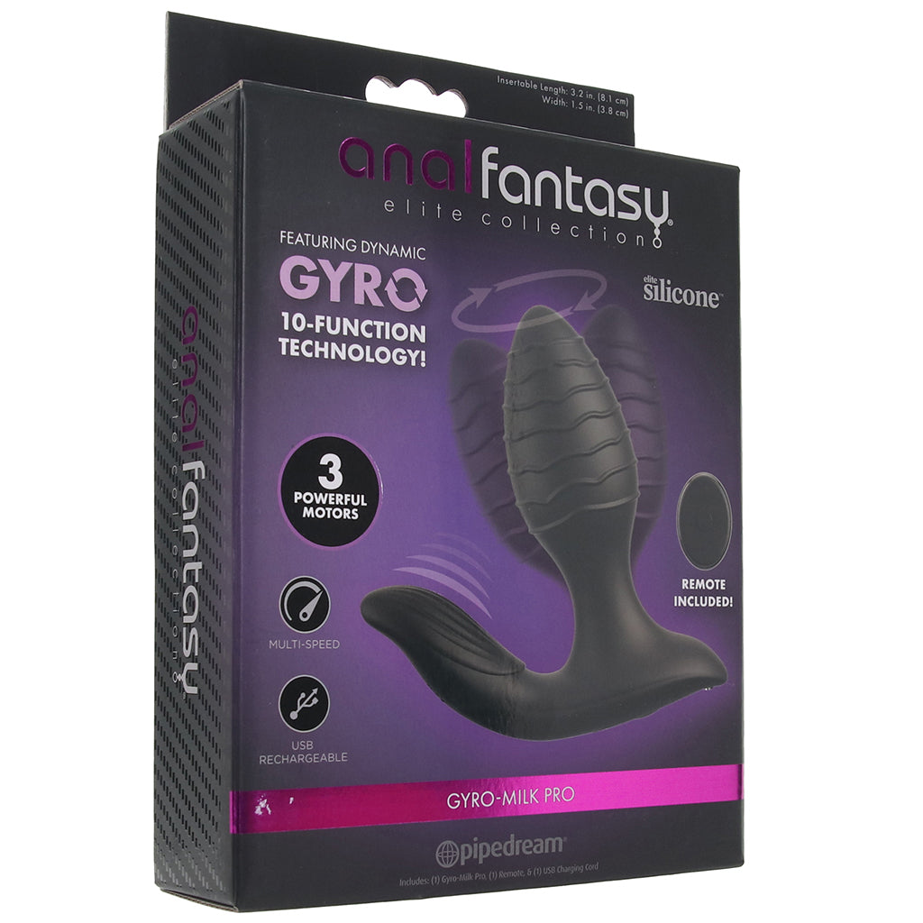 Anal Fantasty Gyro-Milk Pro Vibrating Plug Anal Sex Toys > Butt Plugs