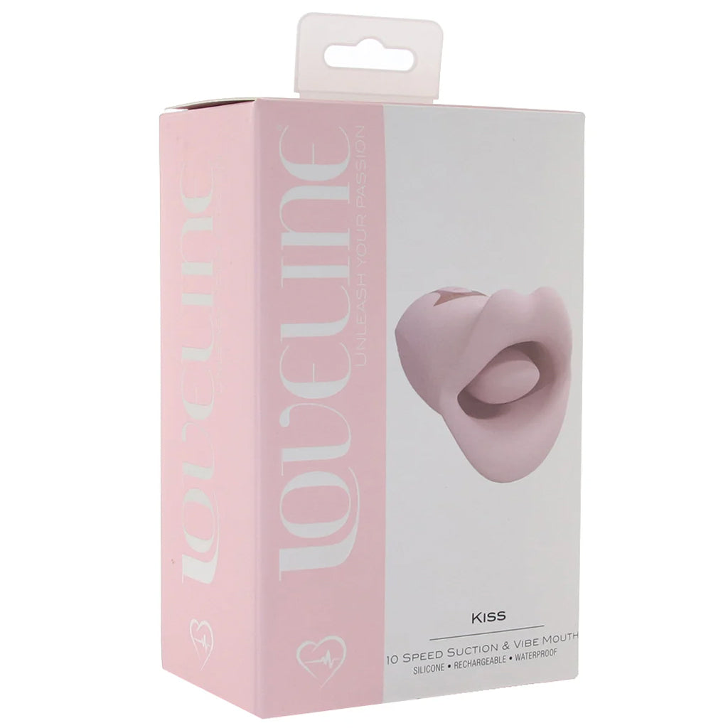 Loveline Kiss Dual Action Suction Vibe Vibrators > Clitoral Stimulators