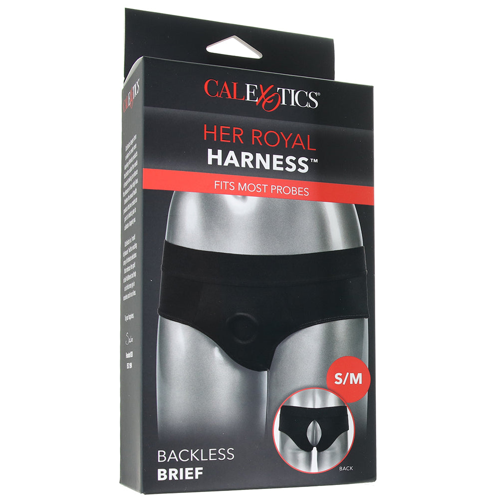 Her Royal Harness Backless Brief /M Dildo Sex Toys > Strap-On and Harnesses