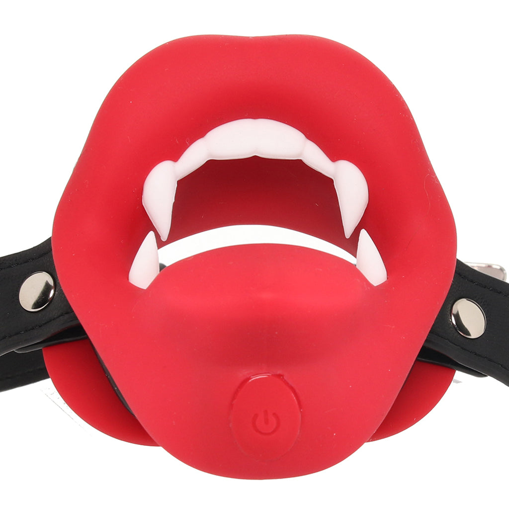 Master Series Vampire Vibrating Mouth Gag Bondage and Fetish > Ball Gags & Mouth Restraints