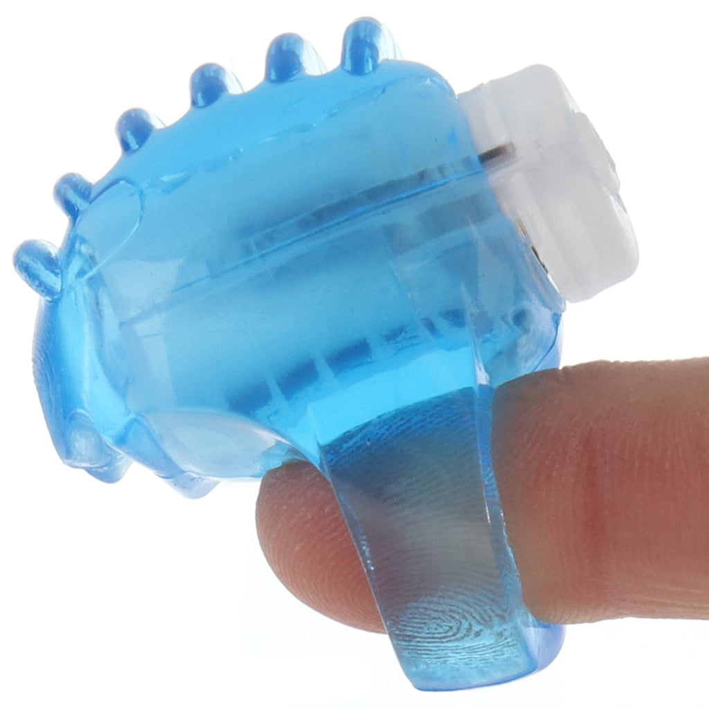 Vibrating Finger Teaser in Blue Vibrators > Finger Vibrators