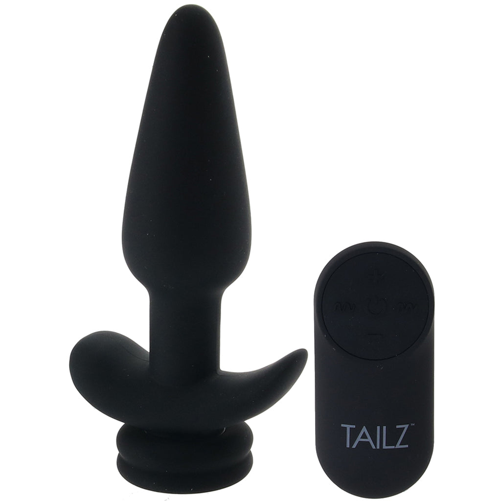 Tailz Snap-On Anal Vibe and 3 Interchangeable Tails Set Anal Sex Toys > Anal Vibrators