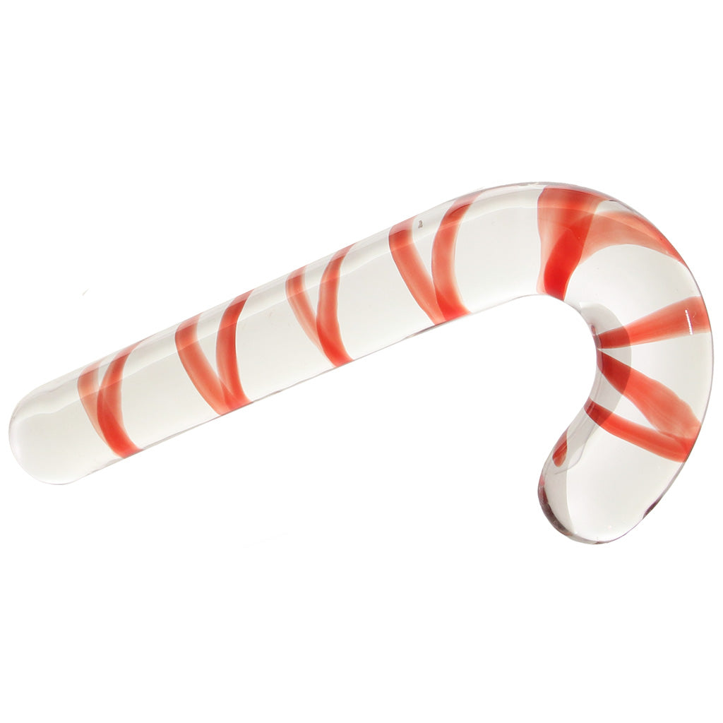 gläs Candy Cane Dream Glass Dildo Dildo Sex Toys > G-Spot Dildos