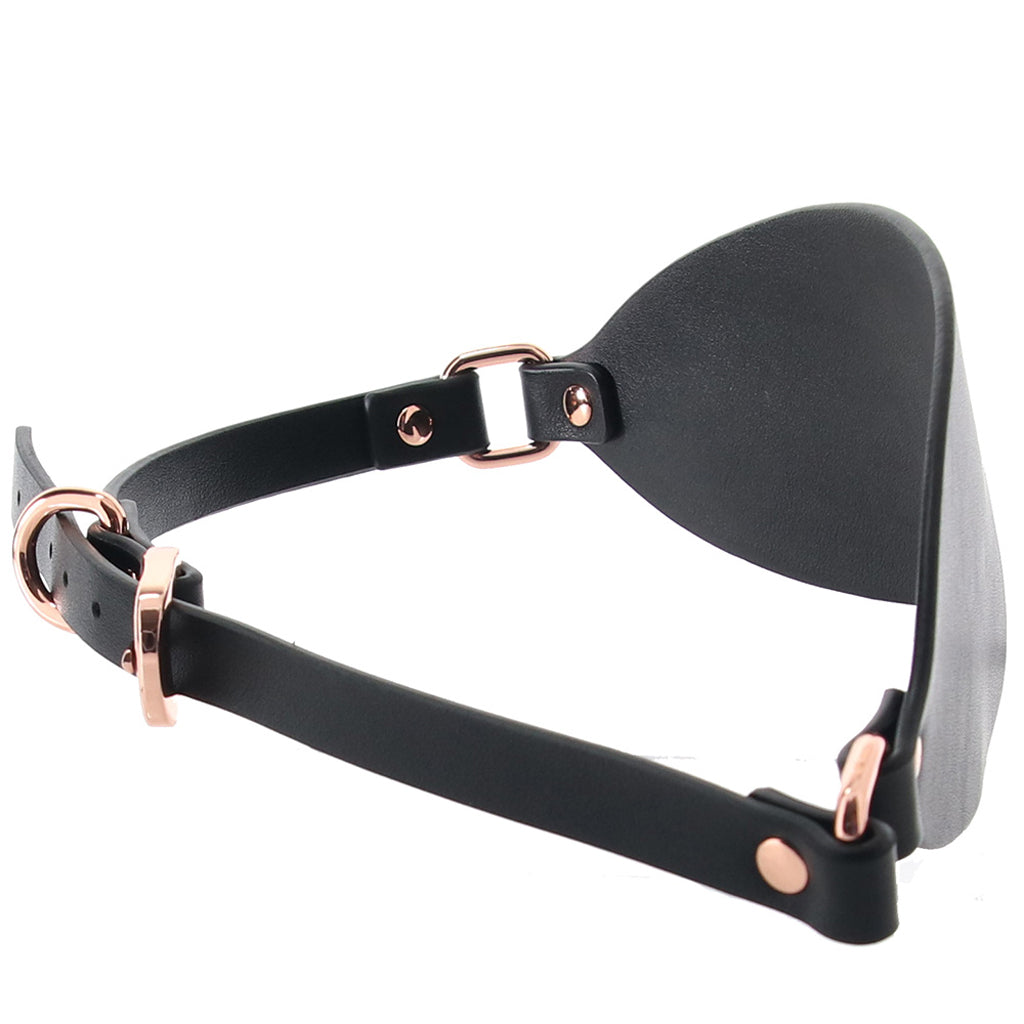 Bondage Couture Blindfold in Rose Gold Bondage and Fetish > Pleasure Masks and Dress Up Play