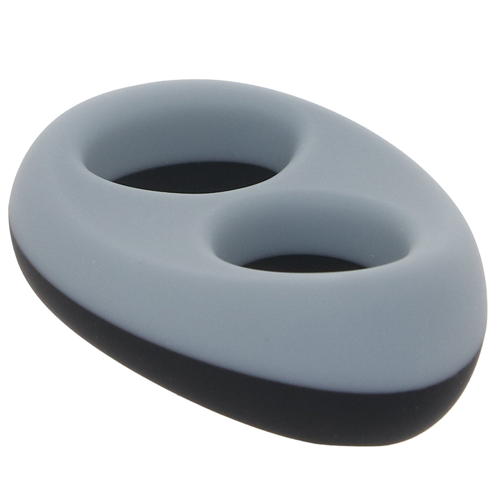 Rock Solid The Code C-Ring and Bandana Set in Grey Cock Rings