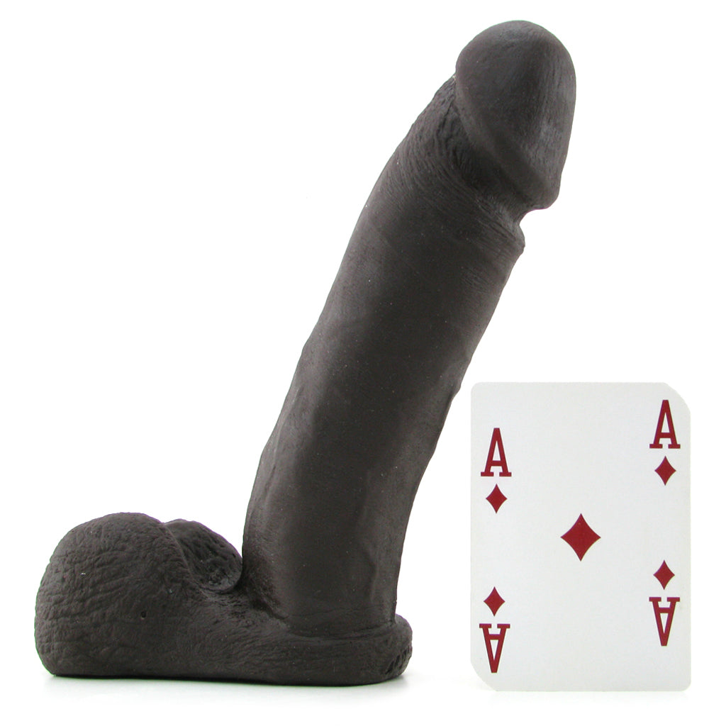 8 Inch UR3 Vac-U-Lock Cock in Chocolate Dildo Sex Toys > Realistic Dildos