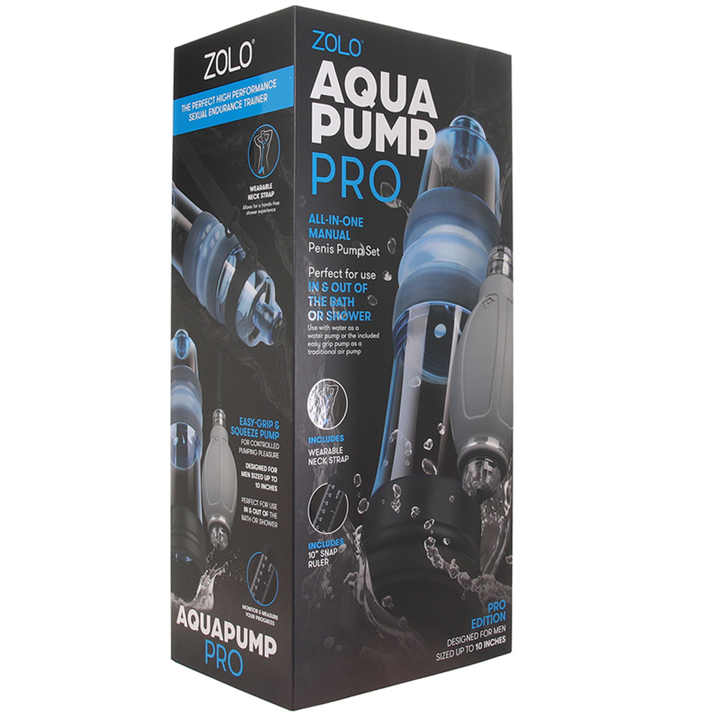 Zolo AquaPump Pro Penis Pump in Blue Male Enhancement > Penis Pumps