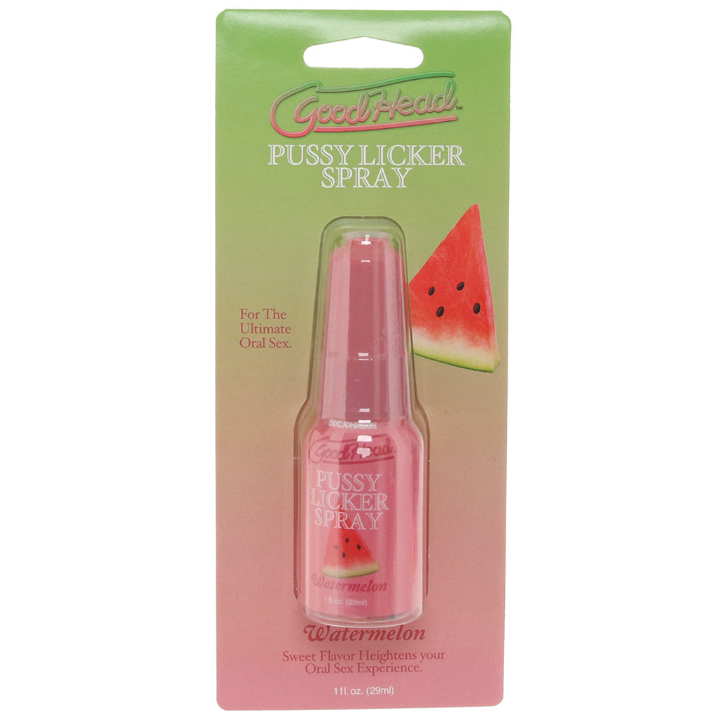 GoodHead Pussy Licker Spray 1fl.oz/29ml in Watermelon Lubes and Lotions > Flavored Sex Lubes