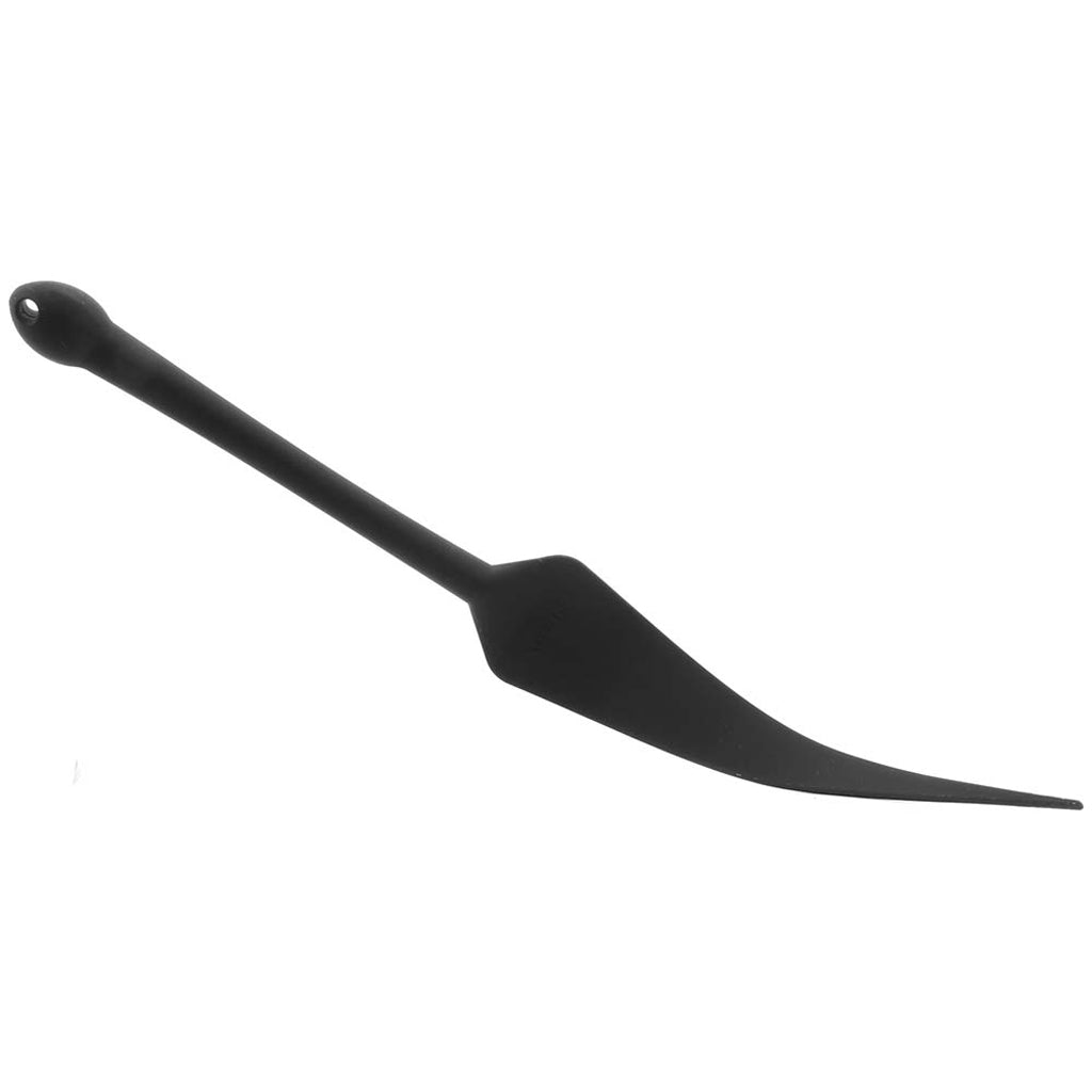 Dragon Tail Premium Silicone Paddle in Black Bondage and Fetish > Whips and Crops