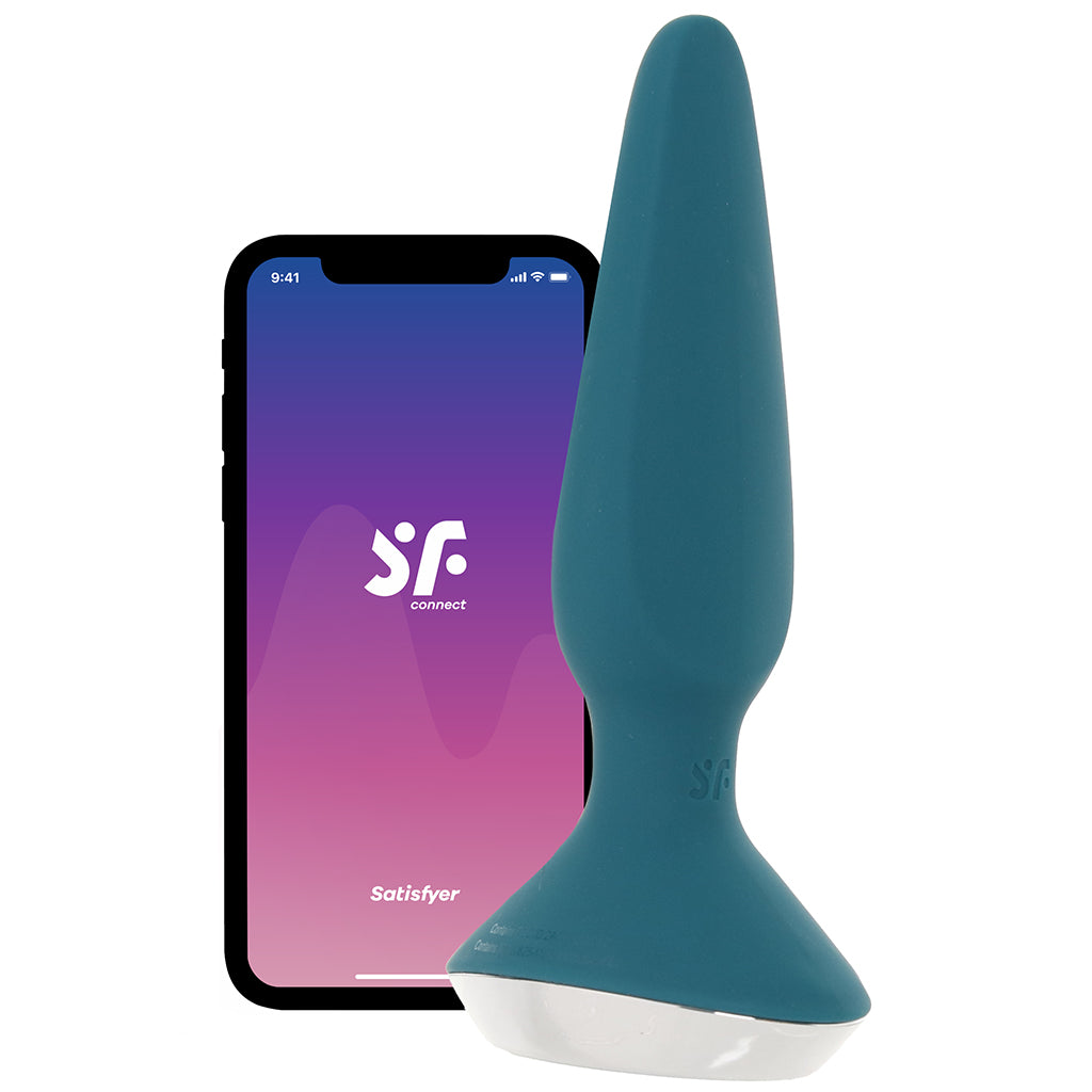 Satisfyer Plug-ilicious 1 Anal Vibe in Petrol Anal Sex Toys > Butt Plugs