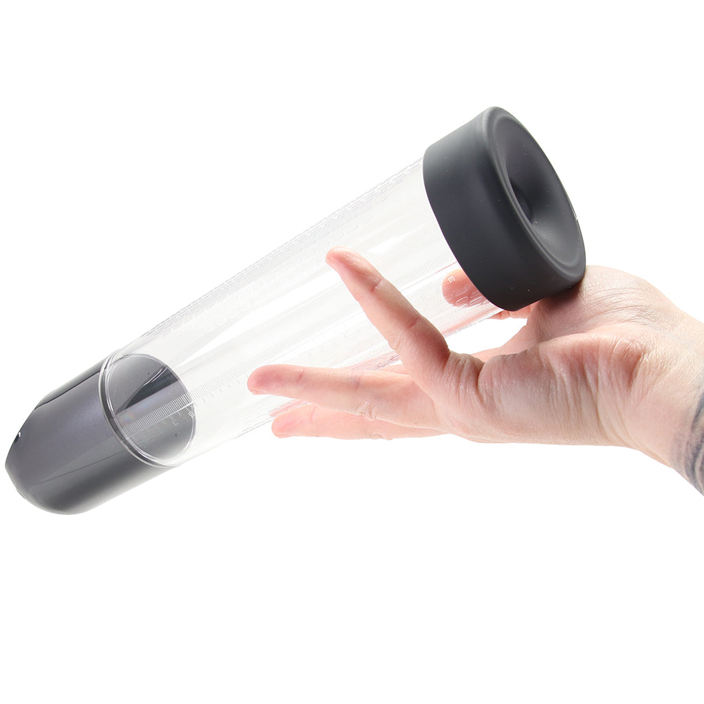 Pumped Automatic Waterproof Penis Pump in Grey Male Enhancement > Penis Pumps
