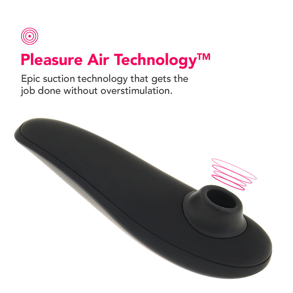 Womanizer Classic 2 Pleasure Air Stimulator in Black Vibrators > Clitoral Stimulators