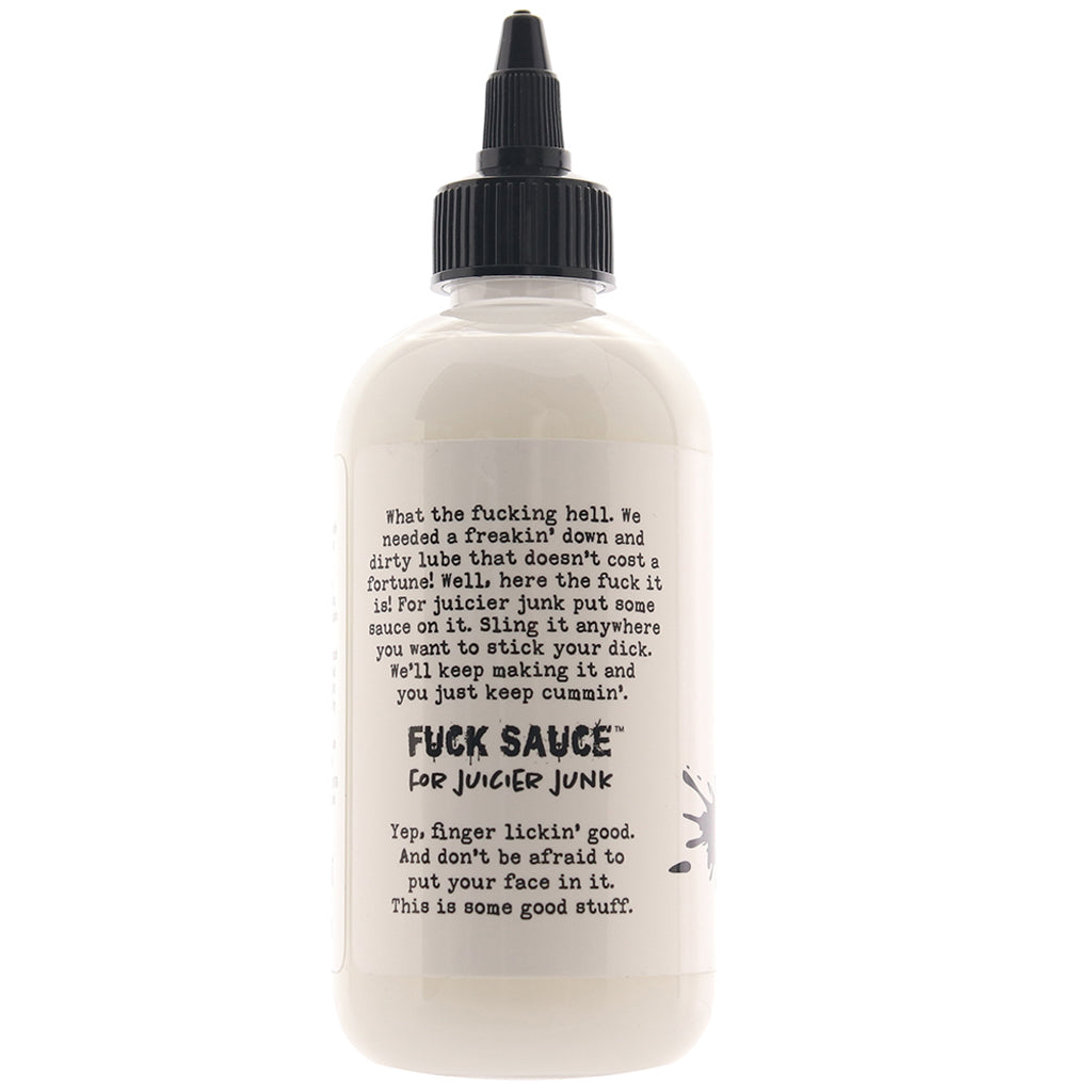 F**k Sauce Cum Scented Lube in 8oz Lubes and Lotions > Water Based Sex Lubes