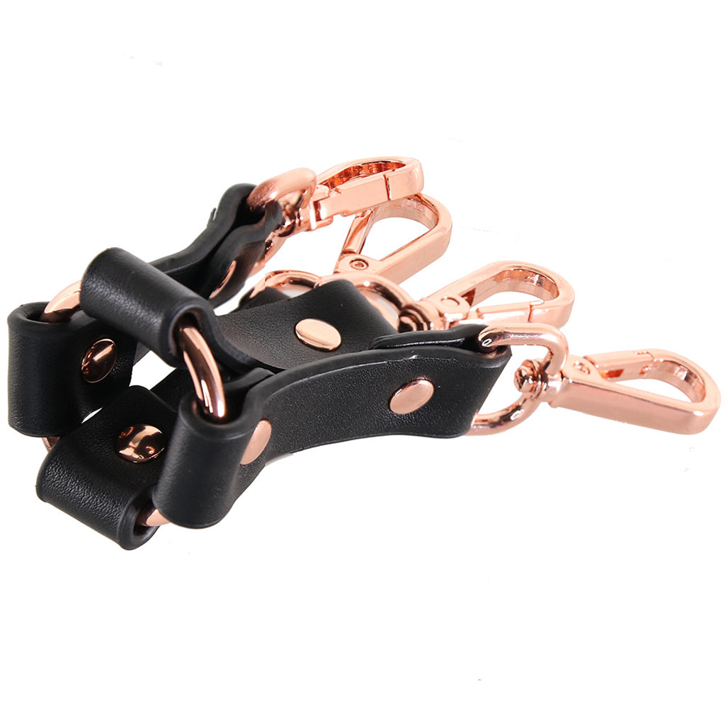 Bondage Couture Hogtie in Rose Gold Bondage and Fetish > Restraints