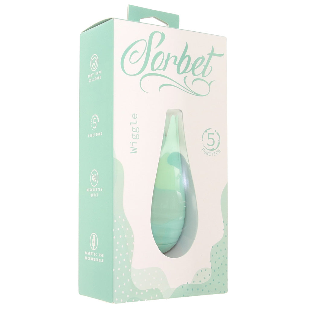 Sorbet Mint Wiggle Vibe Vibrators > Clitoral Stimulators