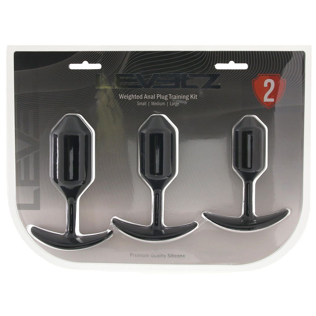 LEVELZ Weighted Anal Plug Training Kit Anal Sex Toys > Butt Plugs