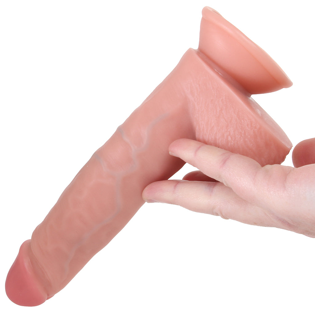 RealRock 7 Inch Vibrating Dildo in Light Dildo Sex Toys > Realistic Dildos