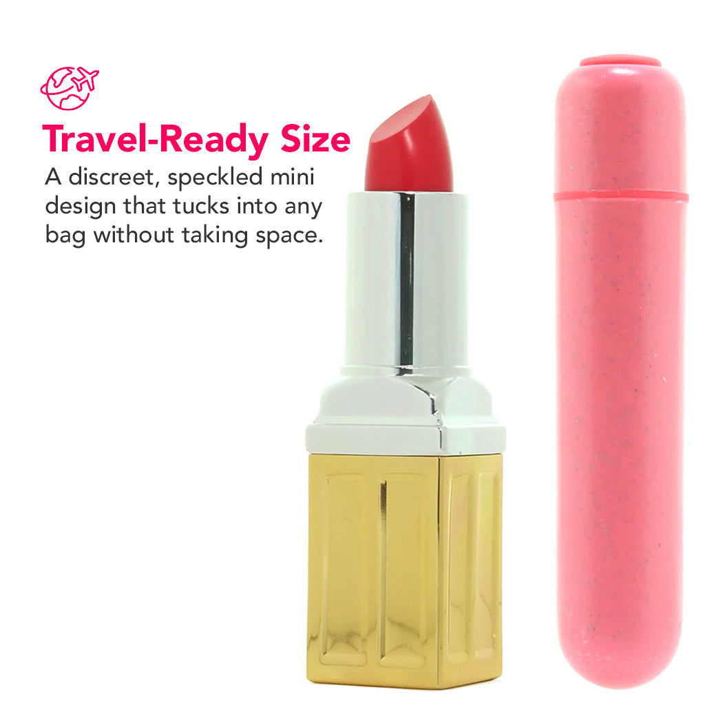 Gaia BioFeel Biodegradable Bullet Vibe in Coral Vibrators > Bullet and Egg Vibrators