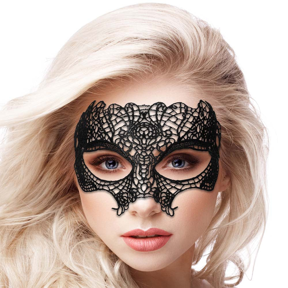 Ouch! Princess Lace Mask in Black Bondage and Fetish > Pleasure Masks and Dress Up Play