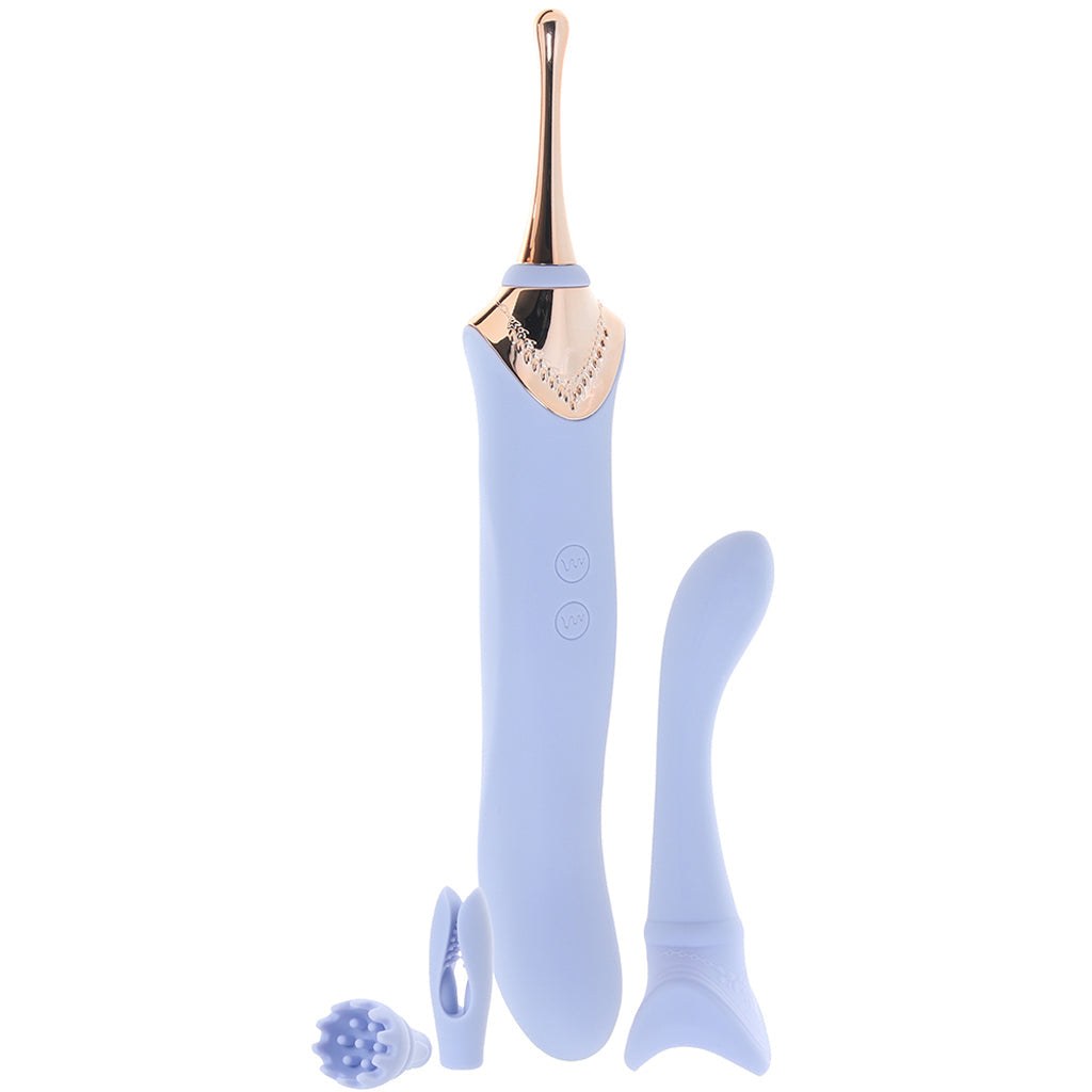 Goddess Lavender Elegance Massager Vibrators > Clitoral Stimulators
