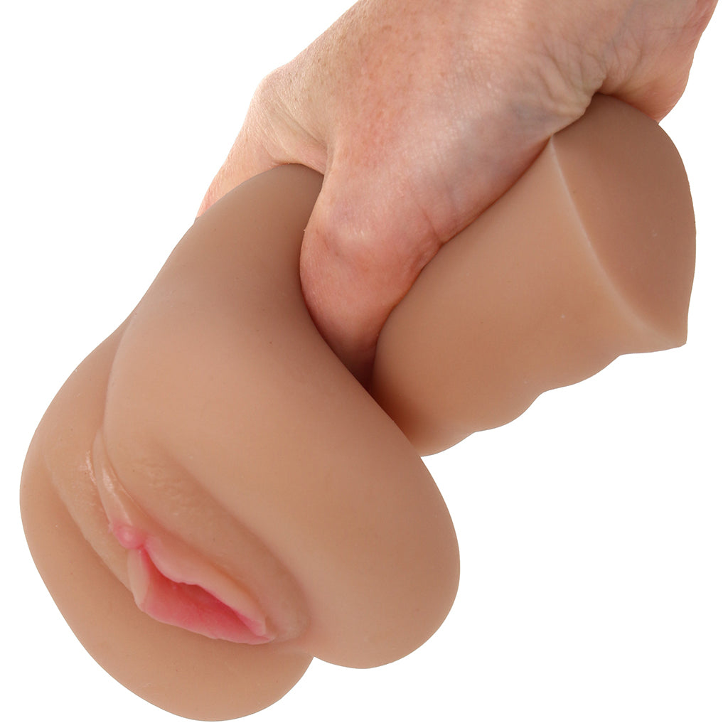 Stroke It Juicy Pussy Stroker in Light Male Masturbators > Pocket Strokers