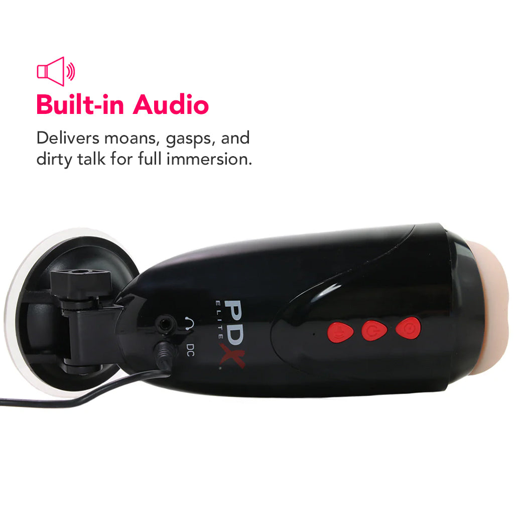 Dirty Talk Interactive Starter Stroker Male Masturbators > Self-Contained Strokers