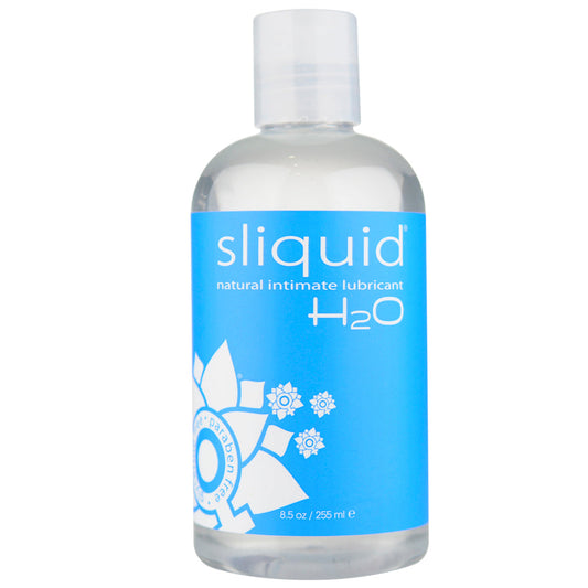 H2O Glycerin Free Natural Lube in 8.5oz/255ml Lubes and Lotions > Water Based Sex Lubes