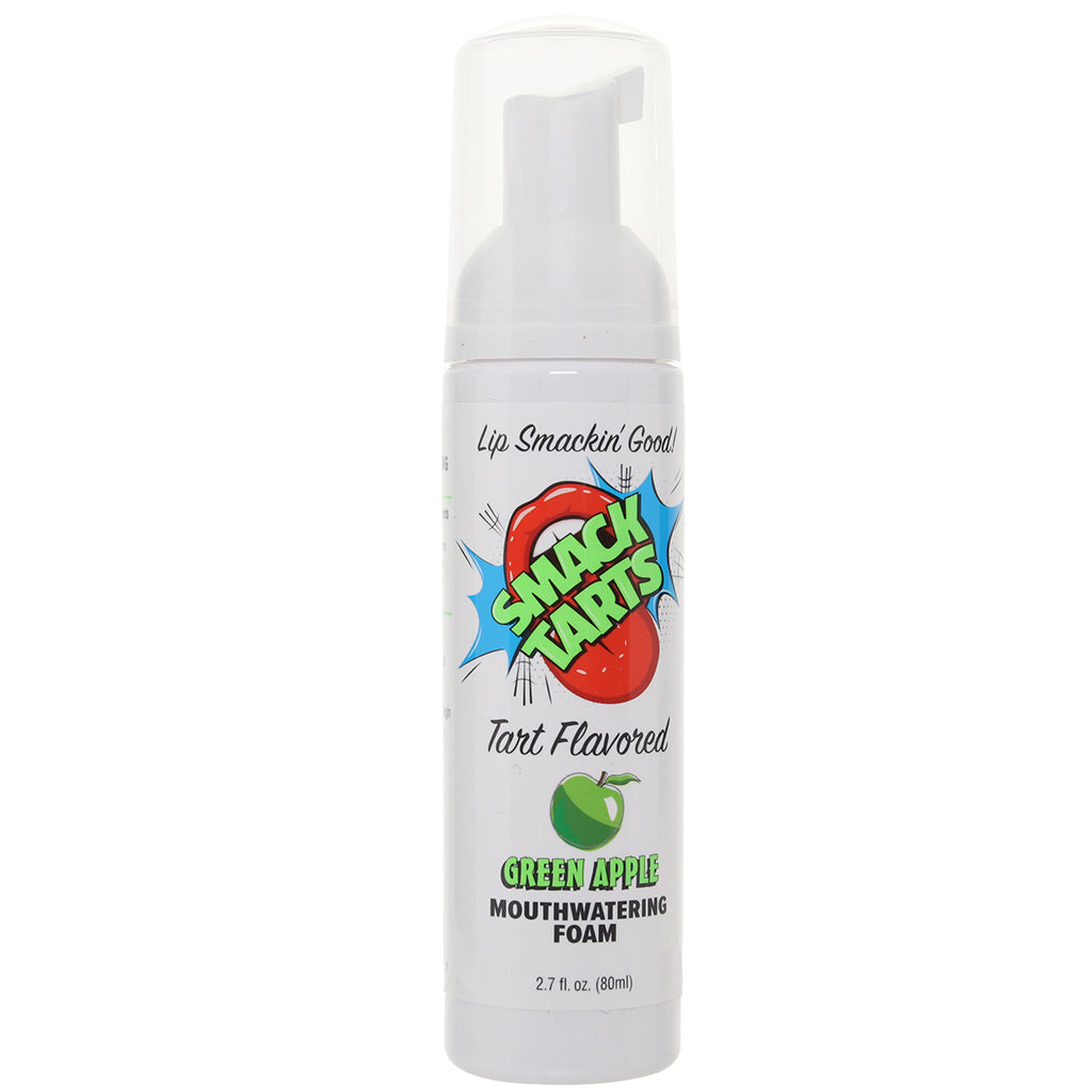 Smack Tarts Mouthwatering Foam 2.7oz/80ml in Green Apple Lubes and Lotions > Flavored Sex Lubes