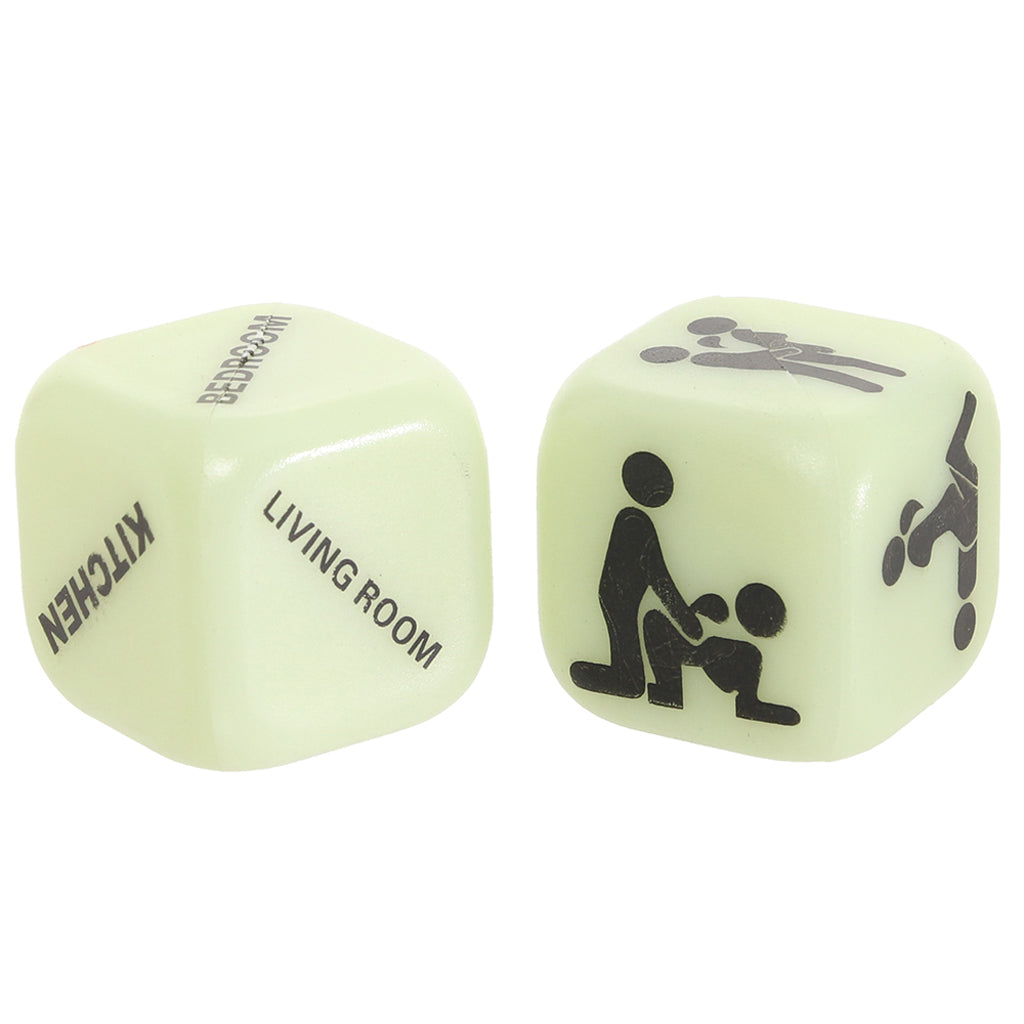 Glow in the Dark Sex Dice Sensual Love > Games