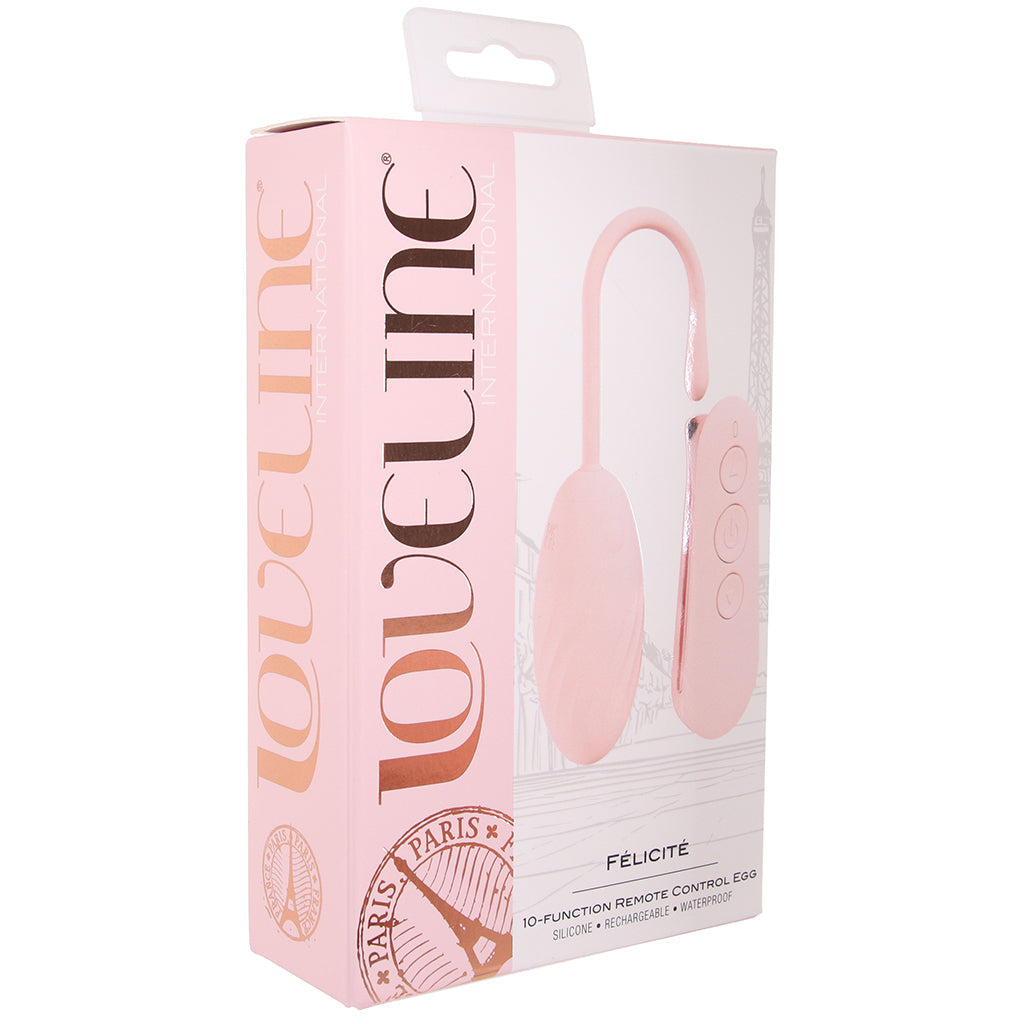 Loveline Félicité Remote Egg Vibe Vibrators > Bullet and Egg Vibrators