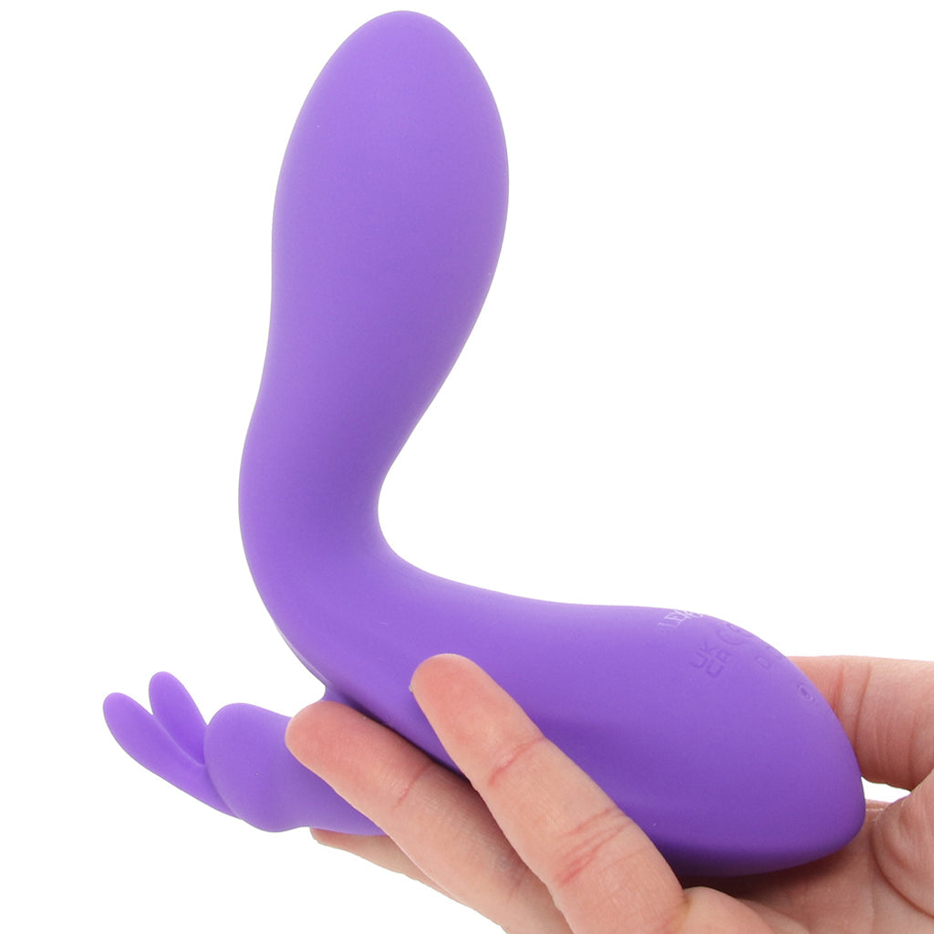Flex Bend & Hold Double Rumbler Rabbit Vibe Vibrators > Rabbit Vibrators