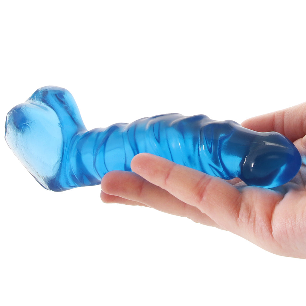 Raging Hard-Ons Slimline 5.5 Inch Ballsy in Blue Anal Sex Toys > Anal Starter Toys