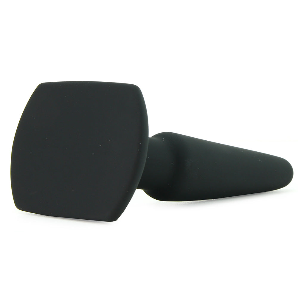 All About Anal Seamless Silicone 4 Inch Butt Plug in Black Anal Sex Toys > Butt Plugs