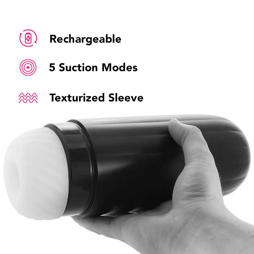 Sam Neo Interactive Suction & Vibration Masturbator Male Masturbators > Vibrating