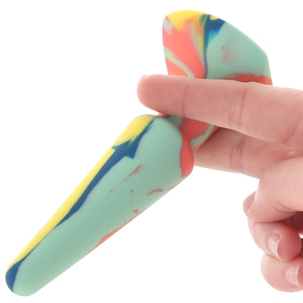 A-Play Groovy 5 Inch Anal Plug in Sunrise Anal Sex Toys > Butt Plugs