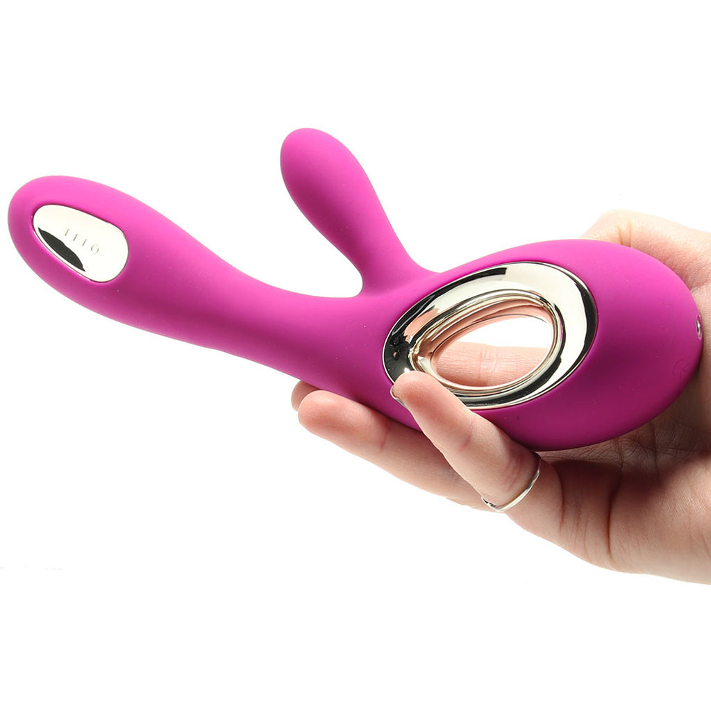 SORAYA Wave G-Spot and Clitoral Vibrator in Deep Rose Vibrators > Rabbit Vibrators