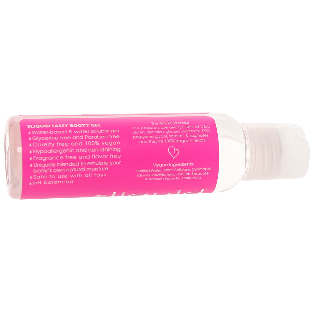 Sassy Booty Gel Natural Lubricant in 2oz/60ml Lubes and Lotions > Anal Sex Lubes