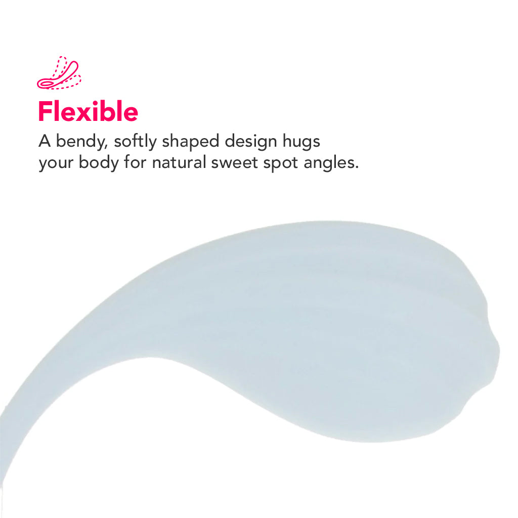 Satisfyer Smooth Petal Wearable Vibe in Light Blue Vibrators > Bullet and Egg Vibrators