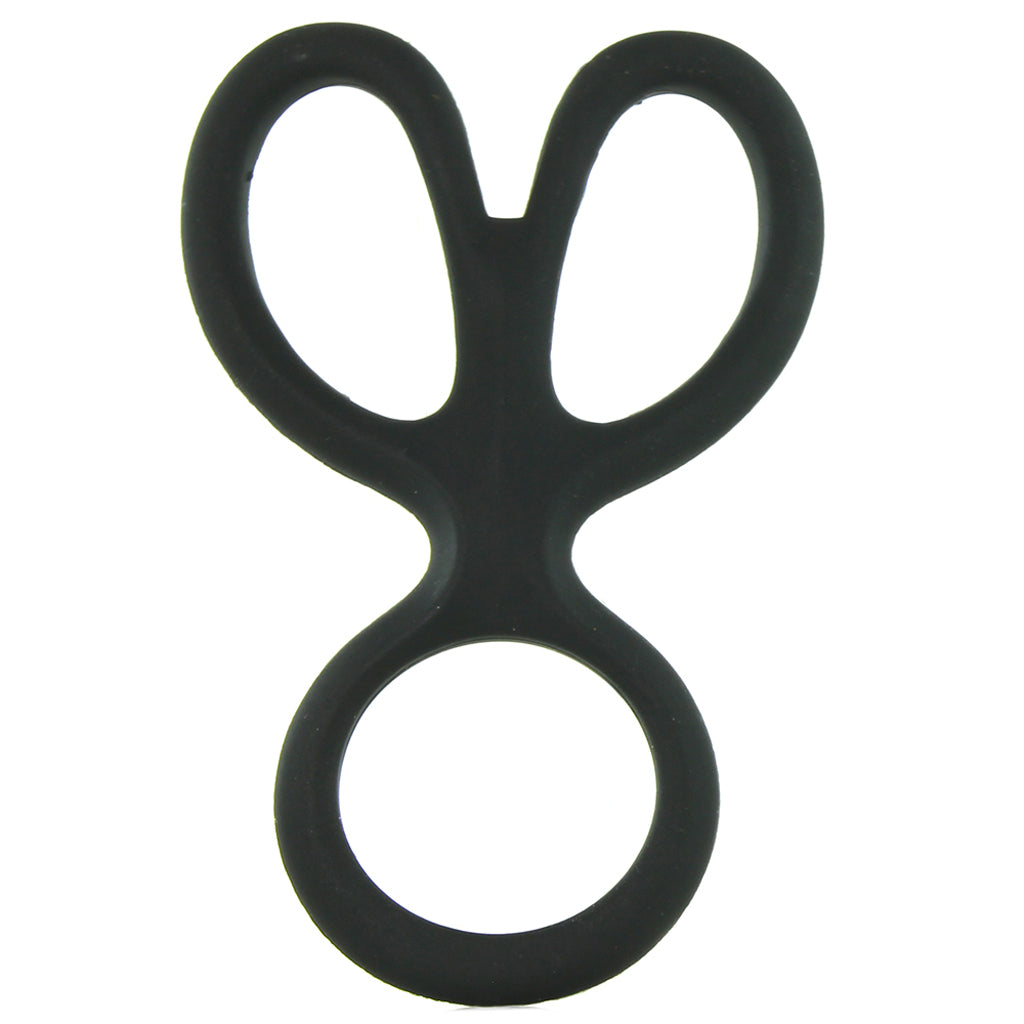 Silicone Ball Spreader in Black Bondage and Fetish > Cock and Ball Devices