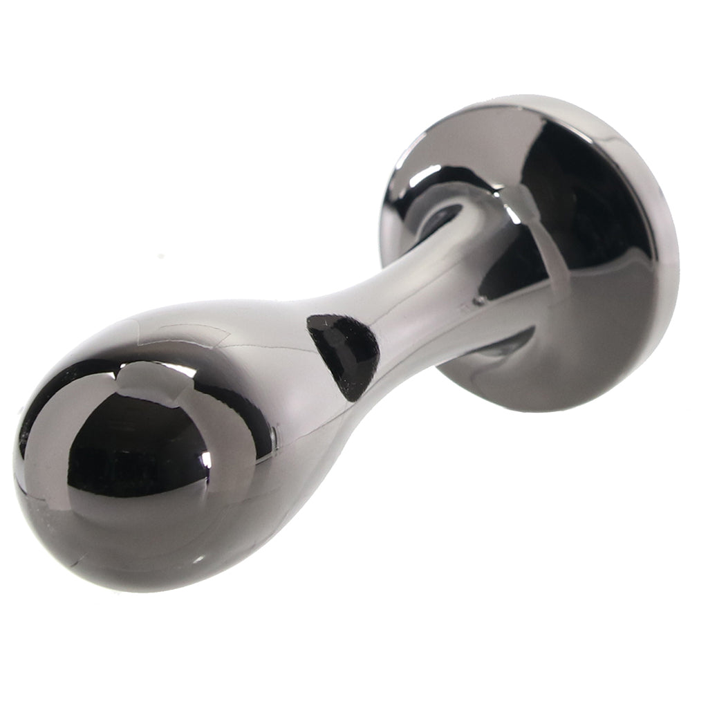 Gender X Black Pearl Metal Plug Anal Sex Toys > Butt Plugs