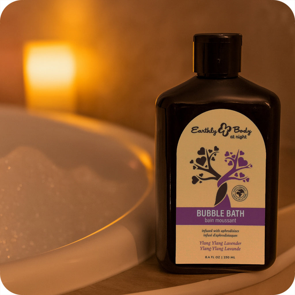 At Night Bubble Bath 8.4oz/250ml in Ylang-Ylang Lavender Lubes and Lotions > Hair & Skincare