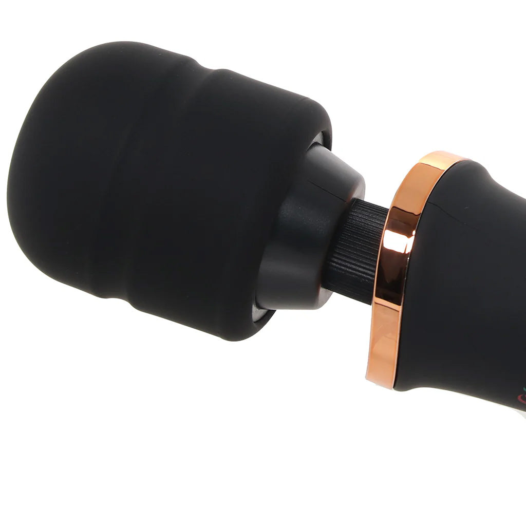 PinkCherry Rechargeable Wand in Black Vibrators > Wands