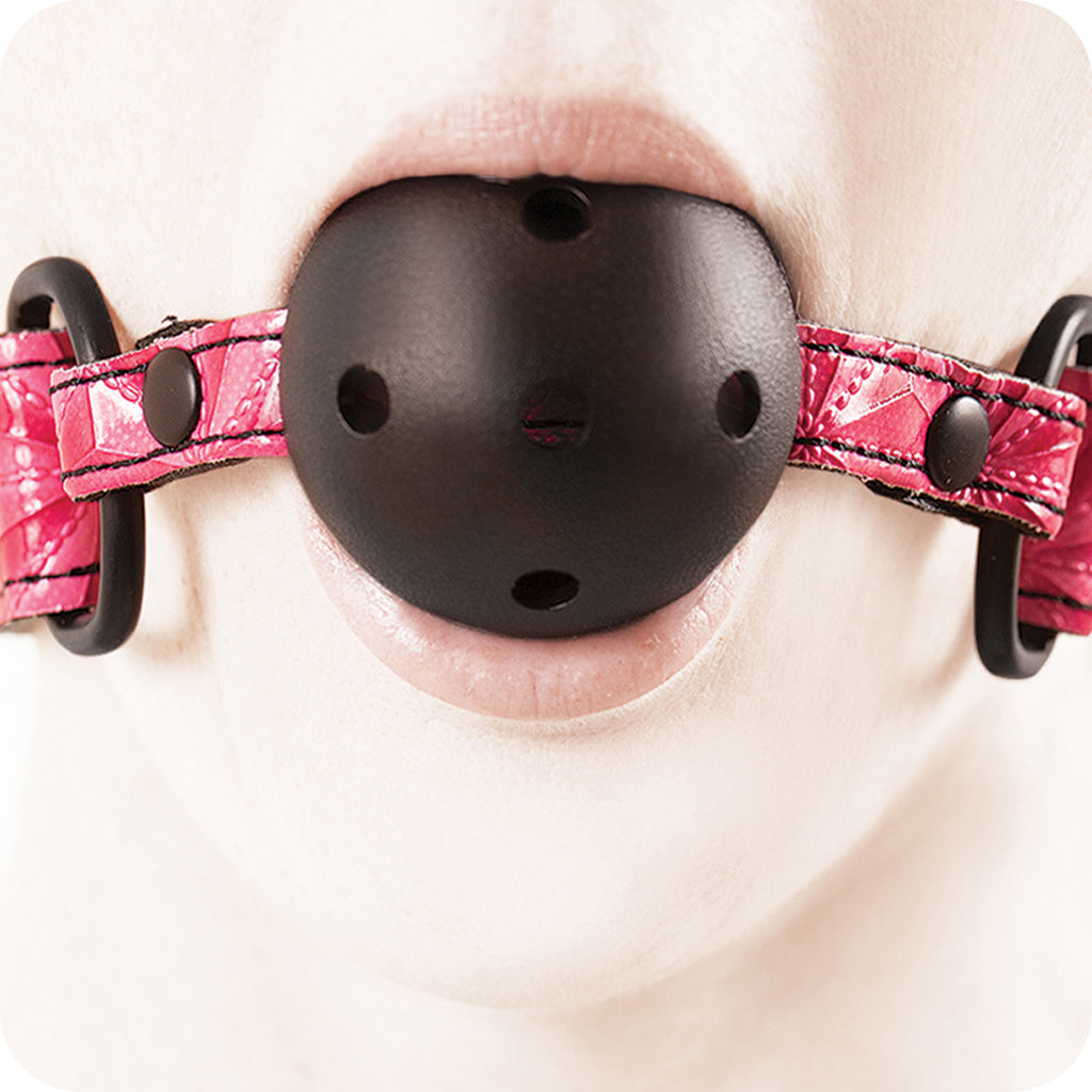 Sinful Ball Gag in Pink Bondage and Fetish > Ball Gags & Mouth Restraints