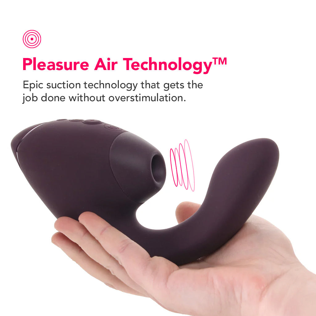 Womanizer Next Duo Clitoral Suction & G-Spot Vibe in Purple Vibrators > G-Spot Vibrators