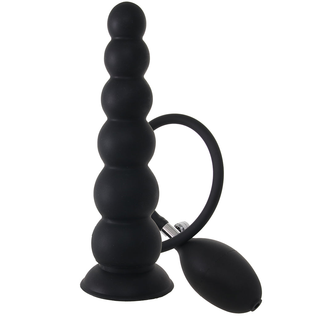 Size Up 7 Inch Ripple Inflatable Butt Plug Anal Sex Toys > Butt Plugs