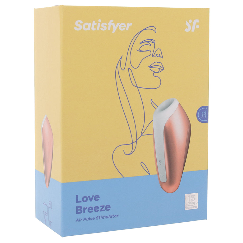 Satisfyer Love Breeze Air Pulse Stimulator in Copper Vibrators > Clitoral Stimulators